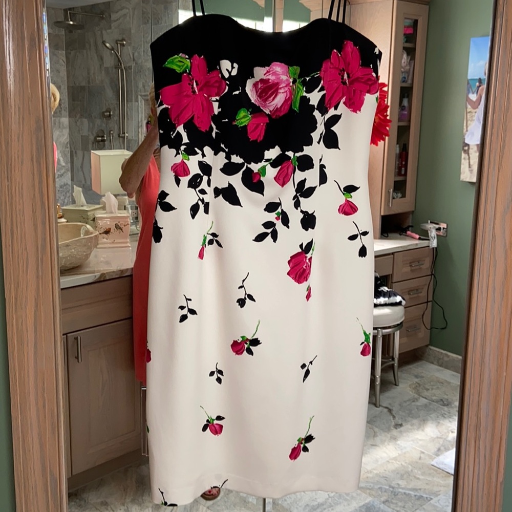 Designer Tea Length Dress